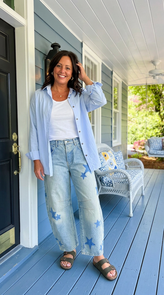 Blue Western Star Jeans